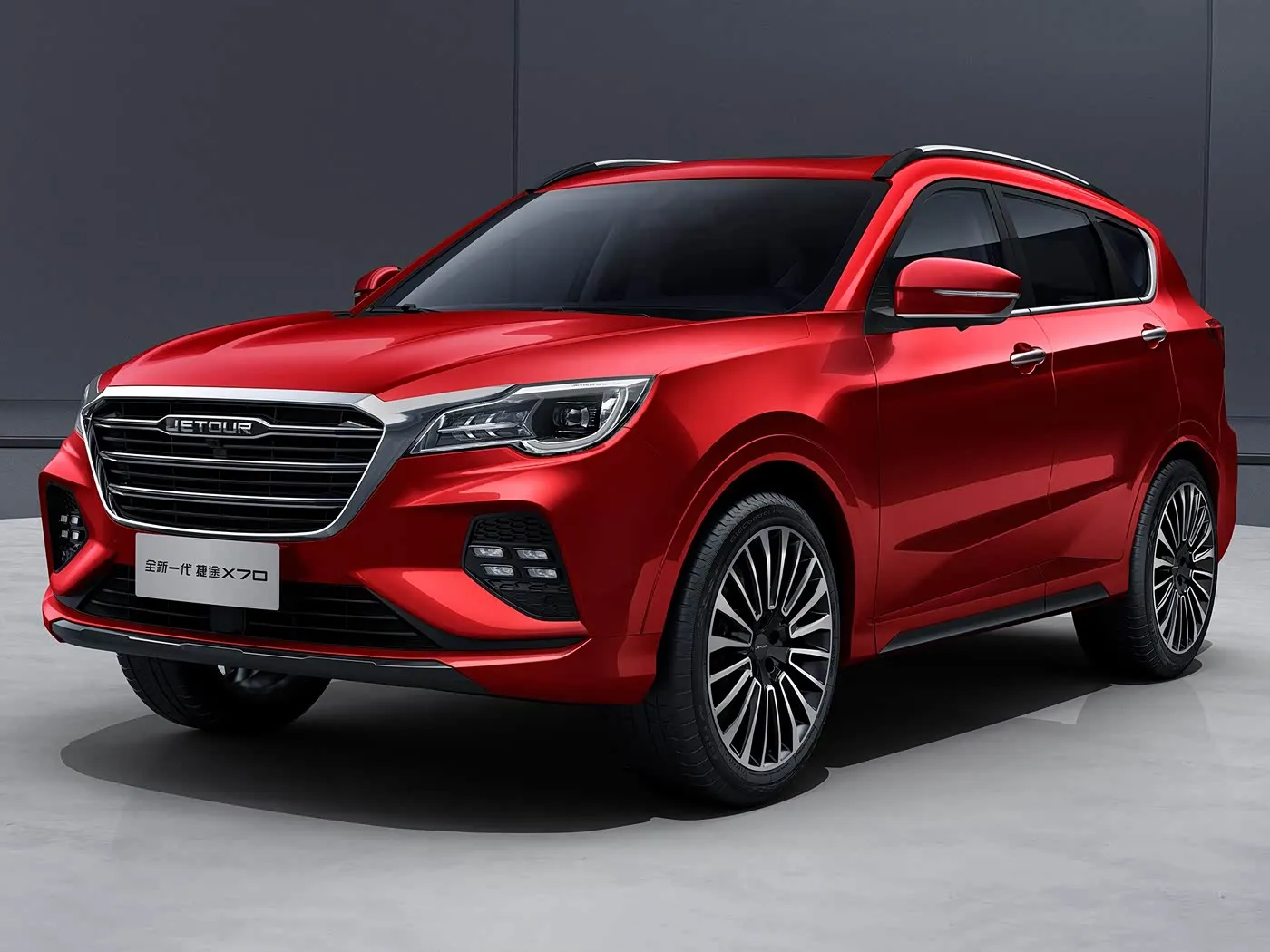 Nuevo Chery Jetour X70 SUV Transmisión automática Euro VI Baca de aleación con emisiones Cámara trasera Asientos de cuero