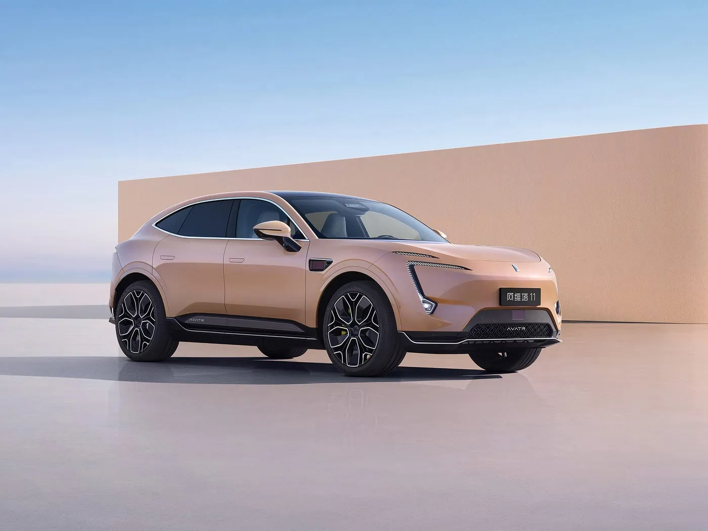 Avatr 11 SUV eléctrico de alta tecnología Coupé 4WD Vehículo de nueva energía equipado con motor EV