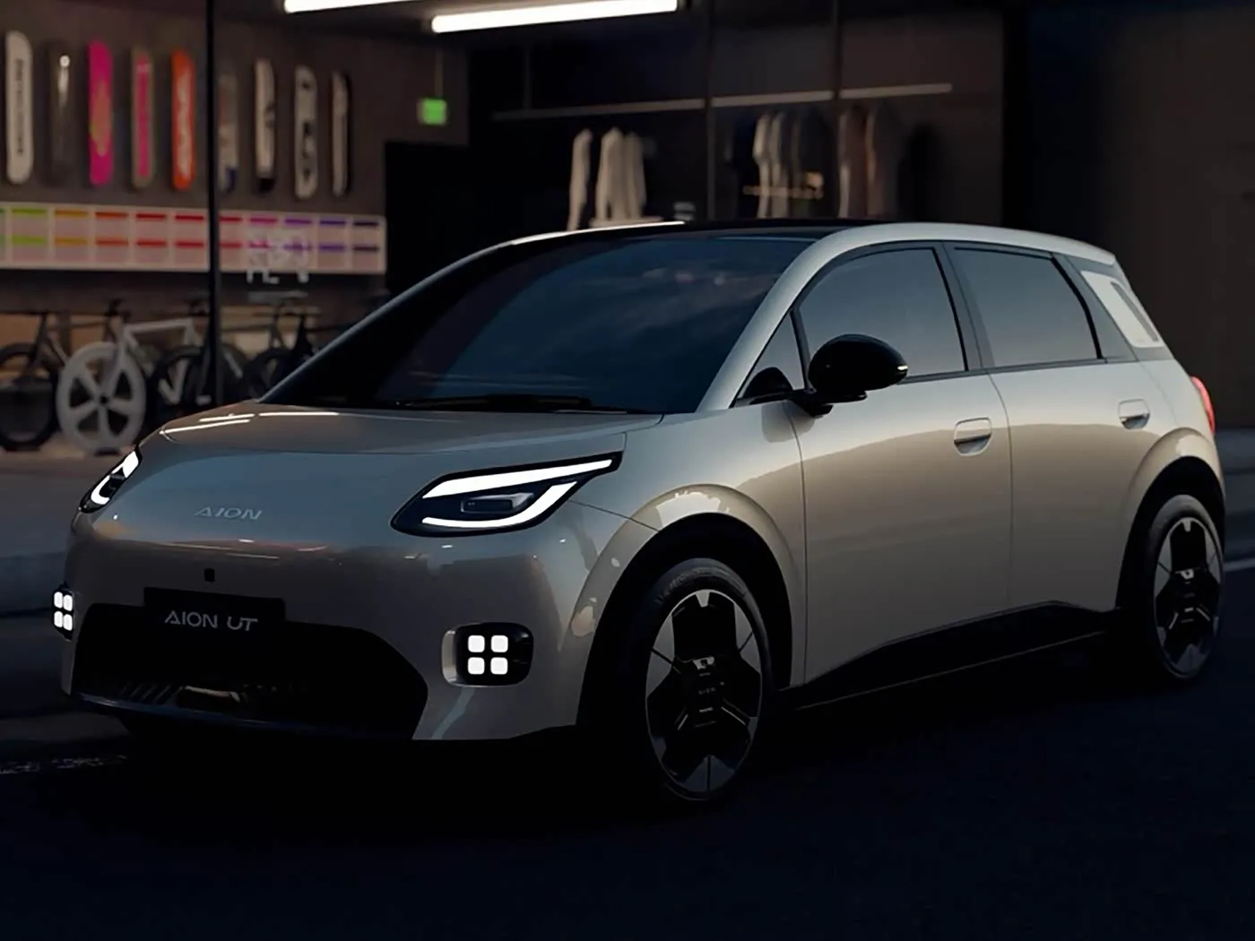 Mini Hatchback eléctrico puro de nueva energía AION UT Venta caliente EV híbrido de litio de la empresa conjunta GAC Precio bajo