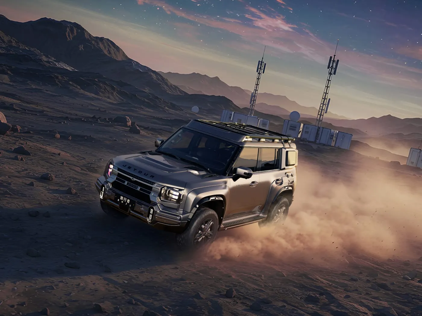 Jetour Traveler SUV mediano Alta velocidad 2.0T Automático Izquierdo Turbo Cuero Euro VI Gas Aleación de aluminio Nuevo