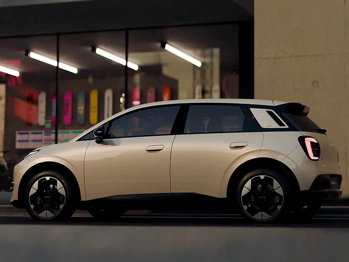 Mini Hatchback eléctrico puro de nueva energía AION UT Venta caliente EV híbrido de litio de la empresa conjunta GAC Precio bajo