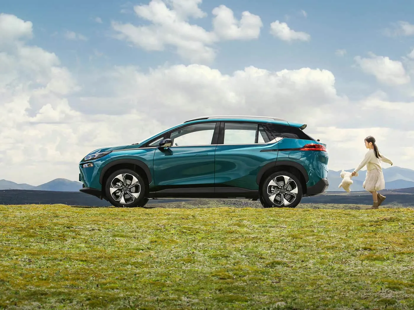 AION V Tyrannosaurus SUV eléctrico de lujo La mejor experiencia de conducción por la izquierda con funciones avanzadas Vehículo de nueva energía
