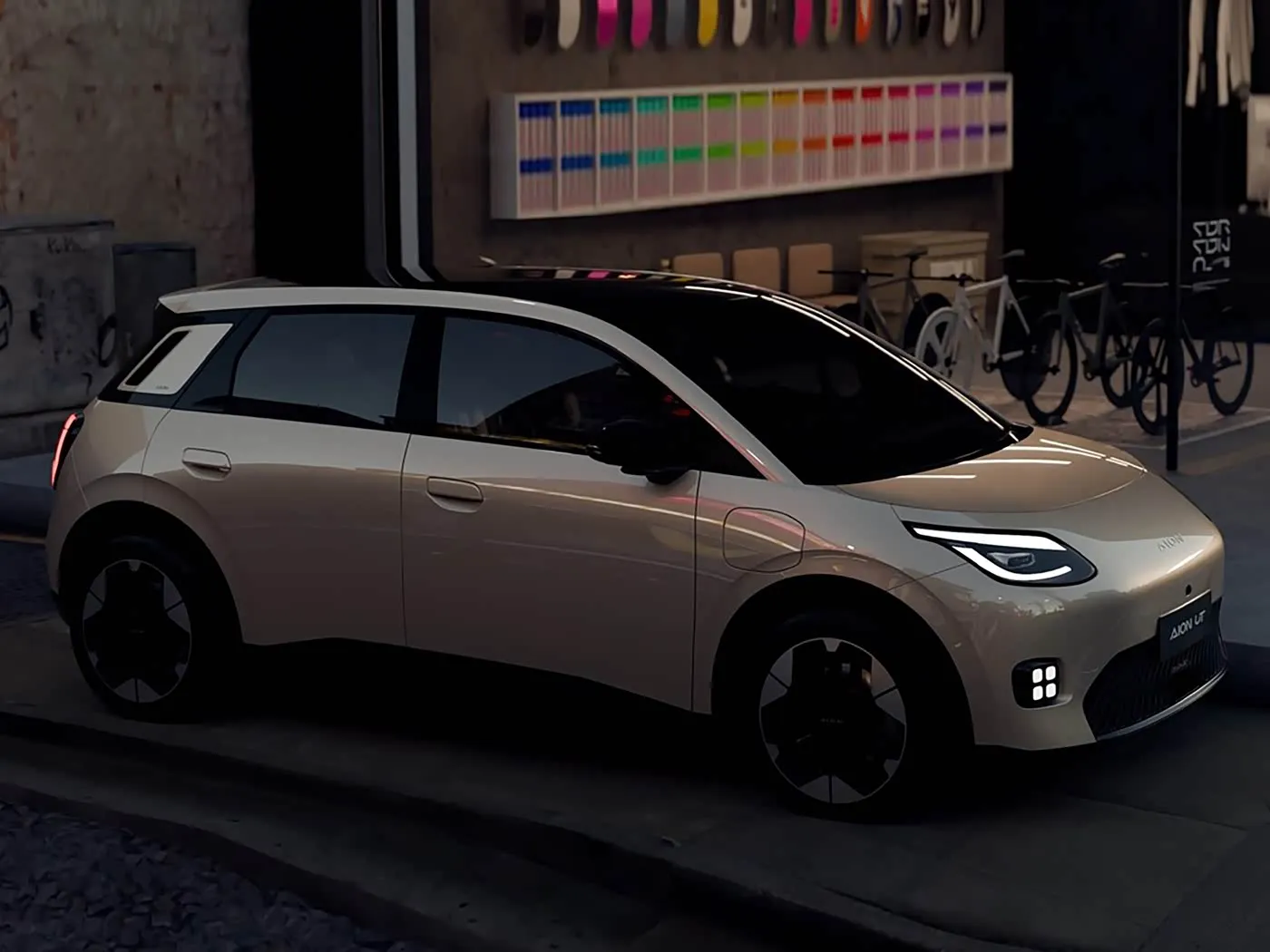 Mini Hatchback eléctrico puro de nueva energía AION UT Venta caliente EV híbrido de litio de la empresa conjunta GAC Precio bajo