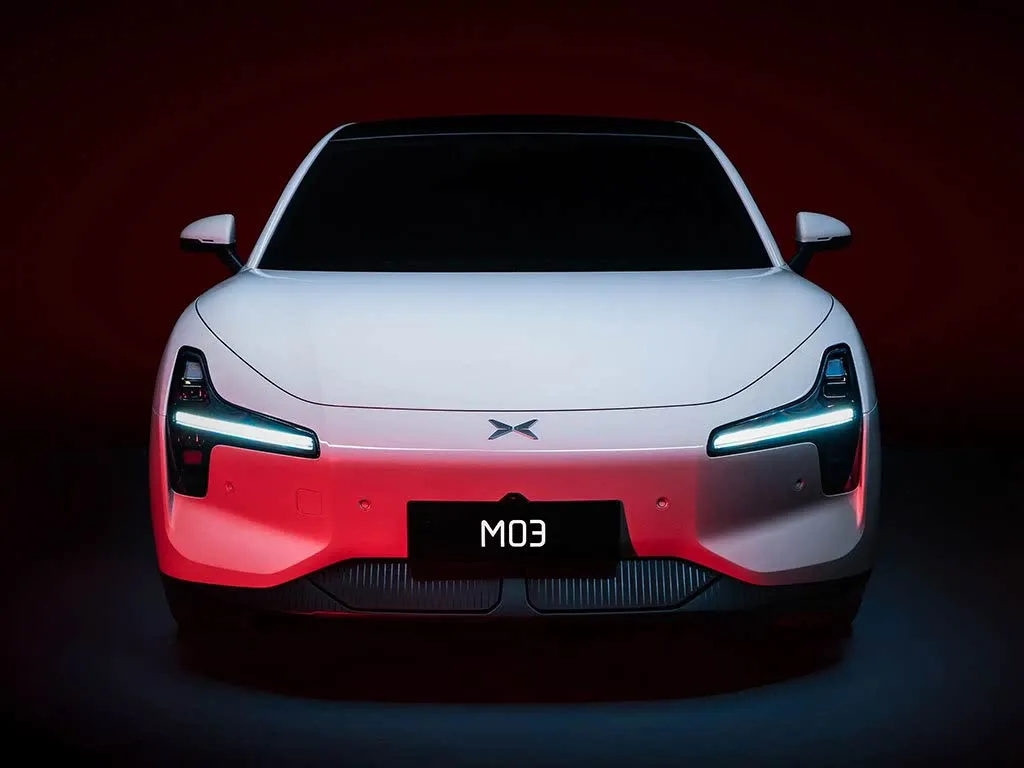 Xiaopeng 2025 Mona M03 Sedán eléctrico Largo alcance 515 km Vehículo de nueva energía SUV y hatchback EV Batería de litio