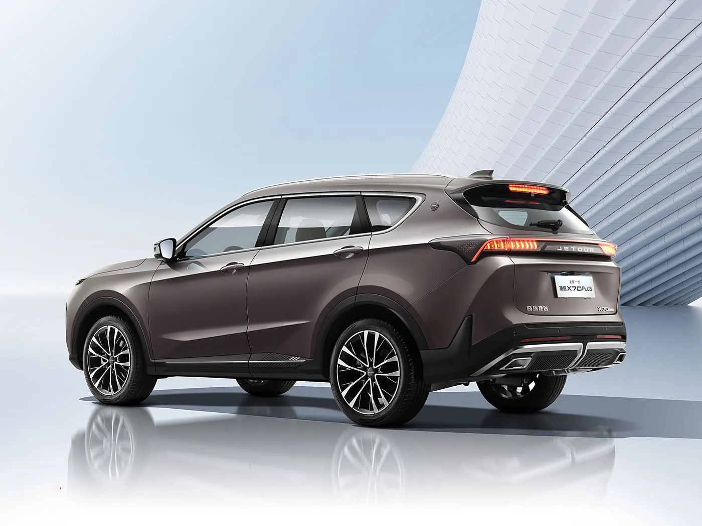 Nuevo Chery Jetour X70 PLUS SUV Transmisión automática Euro VI Techo de aleación Asientos de cuero