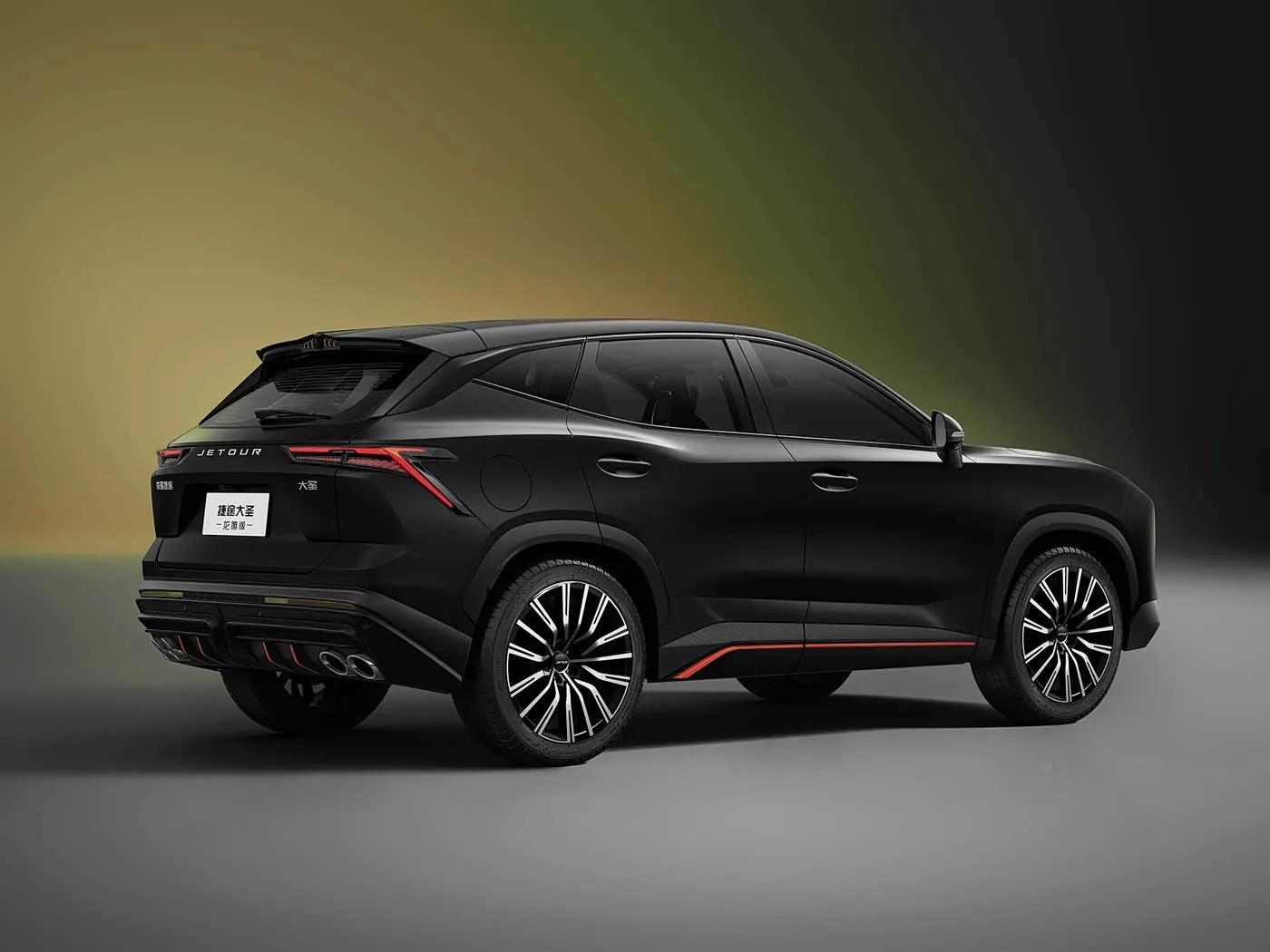 Jetour T2 SUV Versión híbrida Euro VI Recién llegado Light Turbo ACC Caja de cambios automática Cuero Dirección izquierda