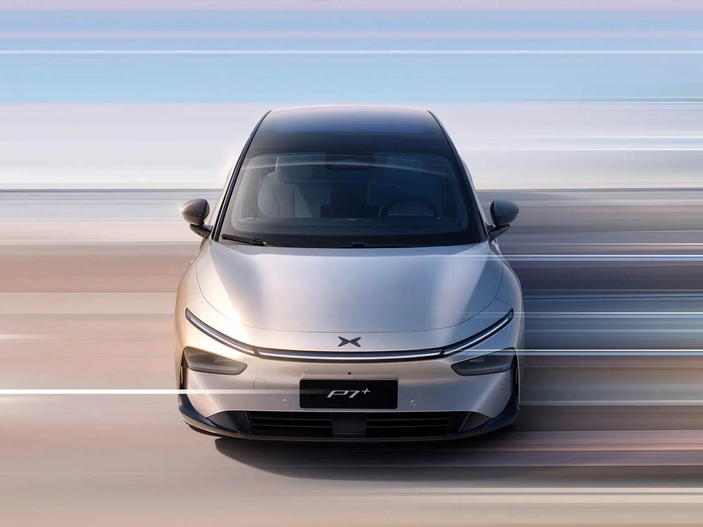 Edición limitada EV XPENG P7+ Hatchback eléctrico puro de 5 asientos Nuevo diseño Dirección izquierda 685 km Velocidad máxima Vehículo de nueva energía
