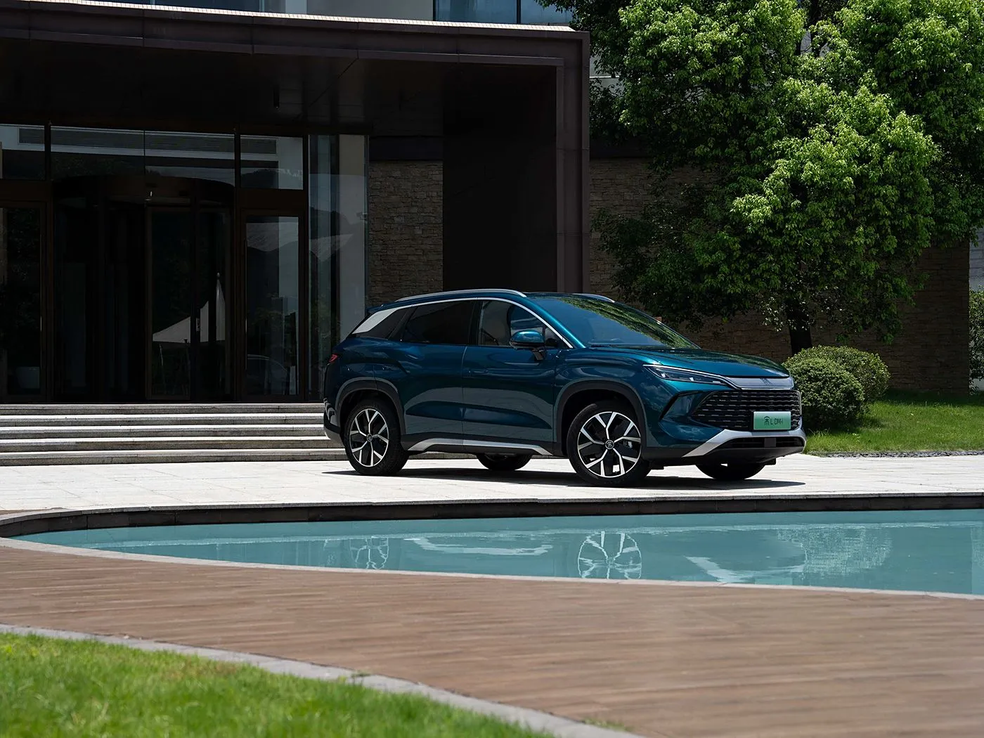 BYD Song L DM-i SUV PHEV compacto Vehículo de nueva energía de largo alcance y alta velocidad DiPilot 2.0 Asientos calefactables Cámara panorámica de 360°